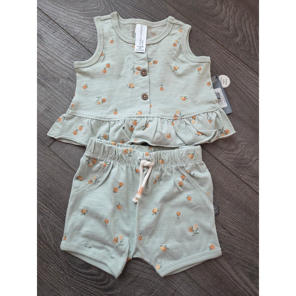 Modern moments baby girl set 3-6 mos